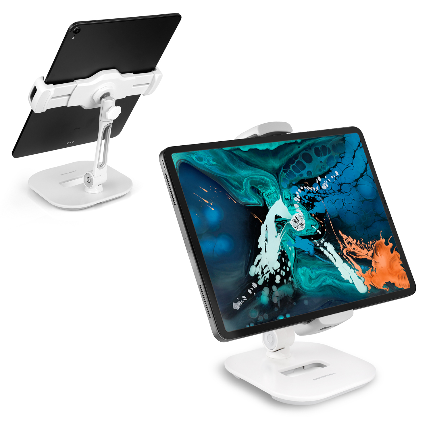 タブレットスタンド　【SHOPPINGALL】 Amazon | 【12.9インチ・寝ながら対応】 SHOPPINGALL カナダ発